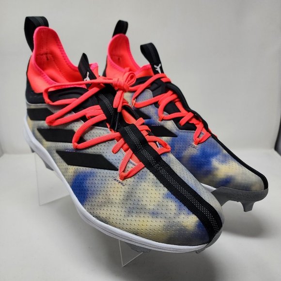 adidas Shoes Adidas Baseball Cleats Mens 4 Grey Adizero Afterburner